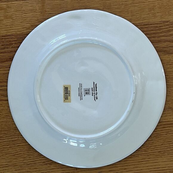 Vint Mary Engelbreit Celebrate the 15th Anniversary Believe 1999 Christmas Plate - Picture 7 of 7